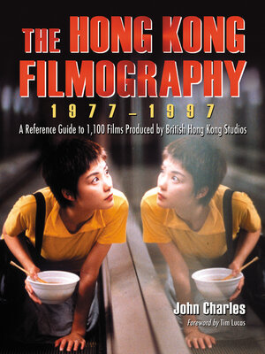 cover image of The Hong Kong Filmography, 1977-1997
